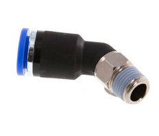 Racor de 8mm x R1/8'' 45deg con rosca macho latón/PA 66 NBR [2 piezas]