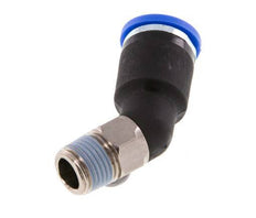 Racor de 8mm x R1/8'' 45deg con rosca macho latón/PA 66 NBR [2 piezas]