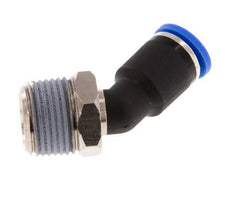 Racor de 8mm x R3/8'' 45deg con rosca macho latón/PA 66 NBR [2 piezas]