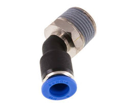 Racor de 8mm x R3/8'' 45deg con rosca macho latón/PA 66 NBR [2 piezas]