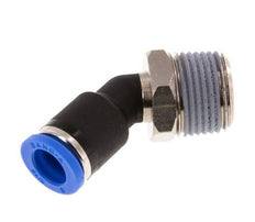 Racor de 8mm x R3/8'' 45deg con rosca macho latón/PA 66 NBR [2 piezas]