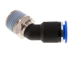 Racor de 12mm x R1/2'' 45deg con rosca macho Latón/PA 66 NBR