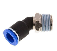 Racor de 12mm x R1/2'' 45deg con rosca macho Latón/PA 66 NBR