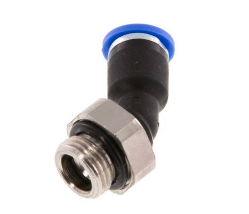 Racor de 4mm x G1/8'' 45deg con rosca macho latón/PA 66 NBR [2 piezas]