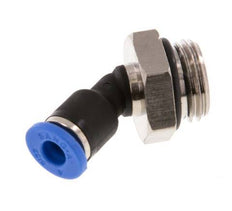 Racor de 4mm x G1/4'' 45deg con rosca macho latón/PA 66 NBR [2 piezas]