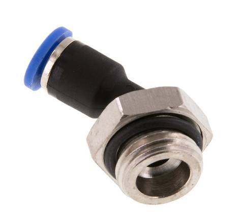 Racor de 4mm x G1/4'' 45deg con rosca macho latón/PA 66 NBR [2 piezas]