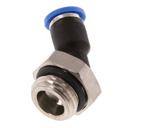 Racor de 4mm x G1/4'' 45deg con rosca macho latón/PA 66 NBR [2 piezas]
