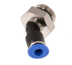 Racor de 4mm x G1/4'' 45deg con rosca macho latón/PA 66 NBR [2 piezas]