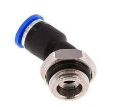Codo de 6mm x G1/4'' 45deg con rosca macho Latón/PA 66 NBR [2 piezas]