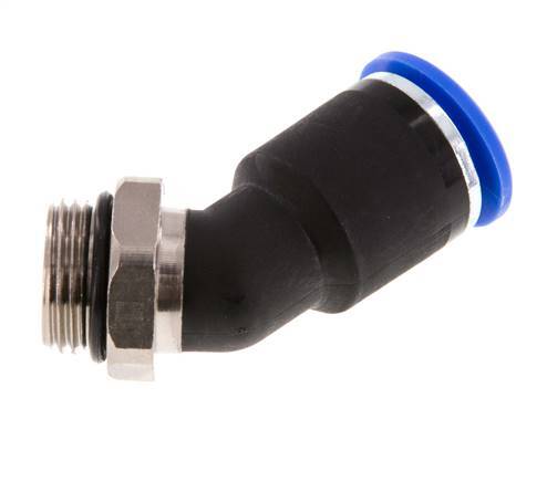 Racor de 12mm x G3/8'' 45deg con rosca macho latón/PA 66 NBR [2 piezas]