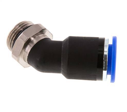 Racor de 12mm x G3/8'' 45deg con rosca macho latón/PA 66 NBR [2 piezas]