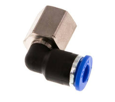 Codo de 6mm x G1/8'' con rosca hembra latón/PA 66 NBR giratorio [2 piezas]