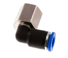 Racor de 8mm x G1/4'' 90deg con rosca hembra latón/PA 66 NBR giratorio [2 piezas]
