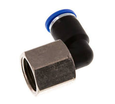 Codo de 90 grados 8mm x G3/8'' con rosca hembra Latón/PA 66 NBR Giratorio [2 piezas]
