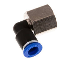 Codo de 90 grados 8mm x G3/8'' con rosca hembra Latón/PA 66 NBR Giratorio [2 piezas]