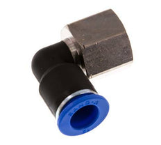 Codo de 90 grados 12mm x G1/2'' con rosca hembra Latón/PA 66 NBR Giratorio