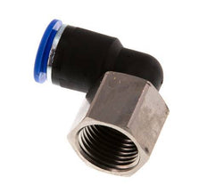 Codo de 90 grados 12mm x G1/2'' con rosca hembra Latón/PA 66 NBR Giratorio