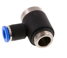 Codo en L de 8mm x G3/8'' con rosca macho Latón/PA 66 NBR Hexágono interior giratorio