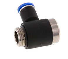Codo en L de 8mm x G3/8'' con rosca macho Latón/PA 66 NBR Hexágono interior giratorio