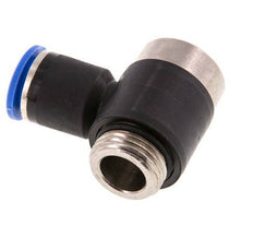 Codo en L de 12mm x G1/2'' con rosca macho Latón/PA 66 NBR Hexágono interior giratorio