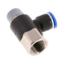 Racor de 10mm x R3/8'' con rosca macho-hembra Latón/PA 66 NBR Giratorio