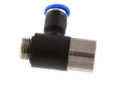 Racor de 4mm x G1/8'' con rosca macho-hembra latón/PA 66 NBR [2 piezas]