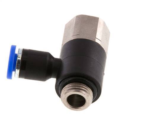 Racor de 4mm x G1/8'' con rosca macho-hembra latón/PA 66 NBR [2 piezas]