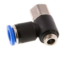 Racor de 8mm x G1/8'' con rosca macho-hembra latón/PA 66 NBR [2 piezas]