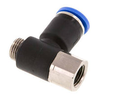 Racor de 8mm x G1/8'' con rosca macho-hembra latón/PA 66 NBR [2 piezas]