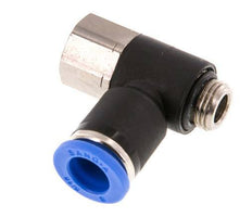 Racor de 8mm x G1/8'' con rosca macho-hembra latón/PA 66 NBR [2 piezas]