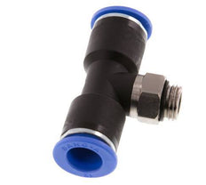 Racor en T de 12mm x G1/4'' con rosca macho Latón/PA 66 NBR Giratorio