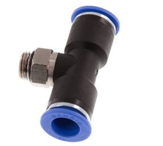 Racor en T de 12mm x G1/4'' con rosca macho Latón/PA 66 NBR Giratorio