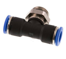 Racor en T de 10mm x G3/8'' con rosca macho Latón/PA 66 NBR Giratorio