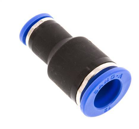 Racor de 8mm x 12mm PA 66 NBR [2 Piezas]