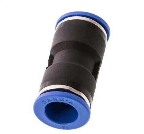 Racor rápido roscado de 14 mm PA 66 NBR [2 piezas]