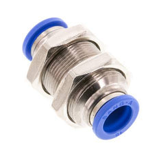 Racor de 10 mm Latón/PA 66 NBR Pasamuros
