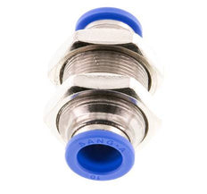 Racor de 10 mm Latón/PA 66 NBR Pasamuros