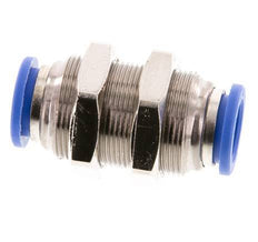 Racor de 12 mm Latón/PA 66 NBR Pasamuros