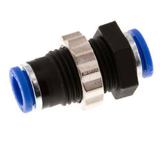 Racor de 8mm PA 66 NBR Bulkhead [2 Piezas]