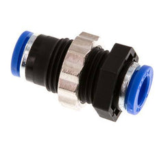 Racor de 8mm PA 66 NBR Bulkhead [2 Piezas]