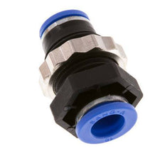 Racor de 10mm PA 66 NBR Bulkhead [2 Piezas]
