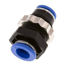 Racor de 10mm PA 66 NBR Bulkhead [2 Piezas]