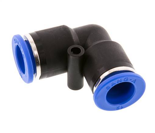 Racor de 12mm 90deg PA 66 NBR [2 piezas]