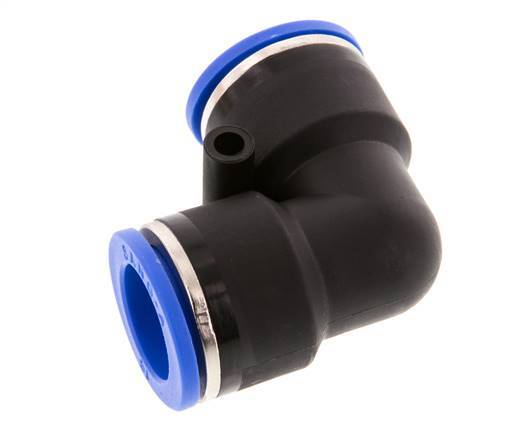 Racor de 16mm 90deg PA 66 NBR