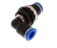 Codo de 12mm 90deg Racor de PA 66 NBR Pasamuros