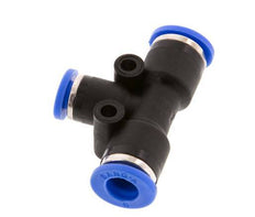 Racor en T de 4mm x 6mm PA 66 NBR [2 piezas]