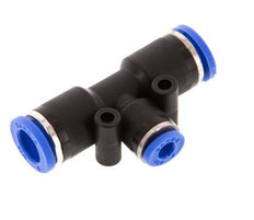 Racor en T de 4mm x 8mm PA 66 NBR [2 piezas]