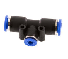 Racor en T de 4mm x 8mm PA 66 NBR [2 piezas]