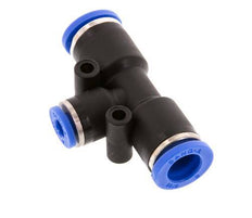 Racor en T de 4mm x 8mm PA 66 NBR [2 piezas]