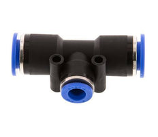 Racor en T de 8mm x 12mm PA 66 NBR [2 piezas]
